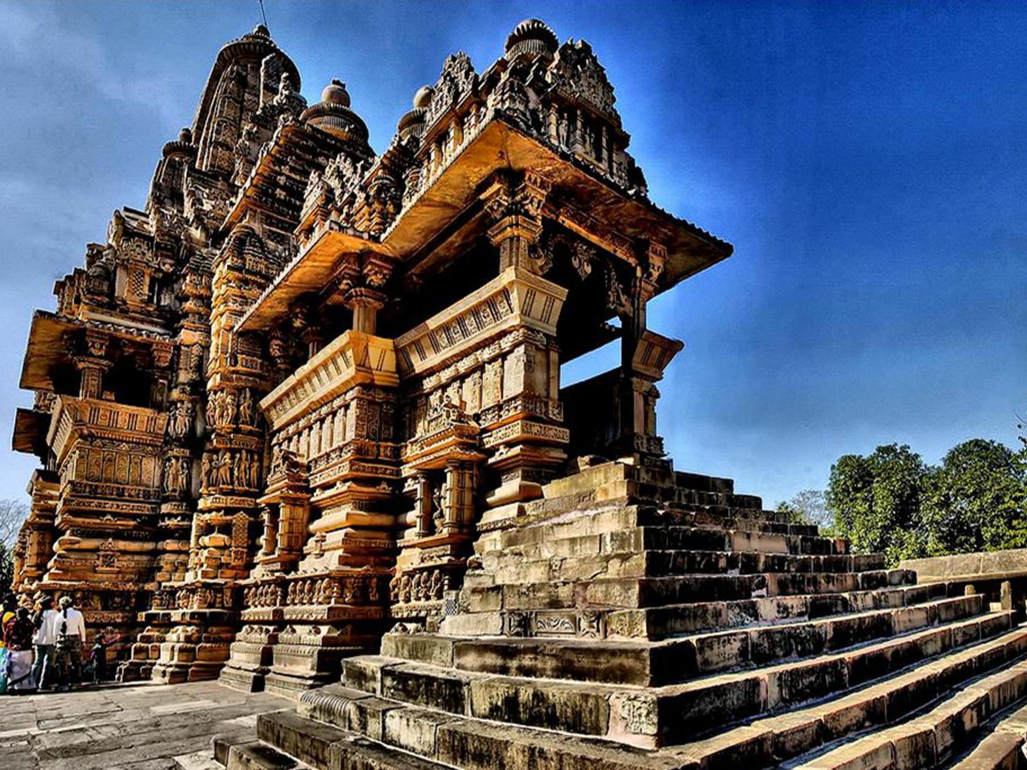Hotel The Lalit Temple View Khajurāho Exteriér fotografie
